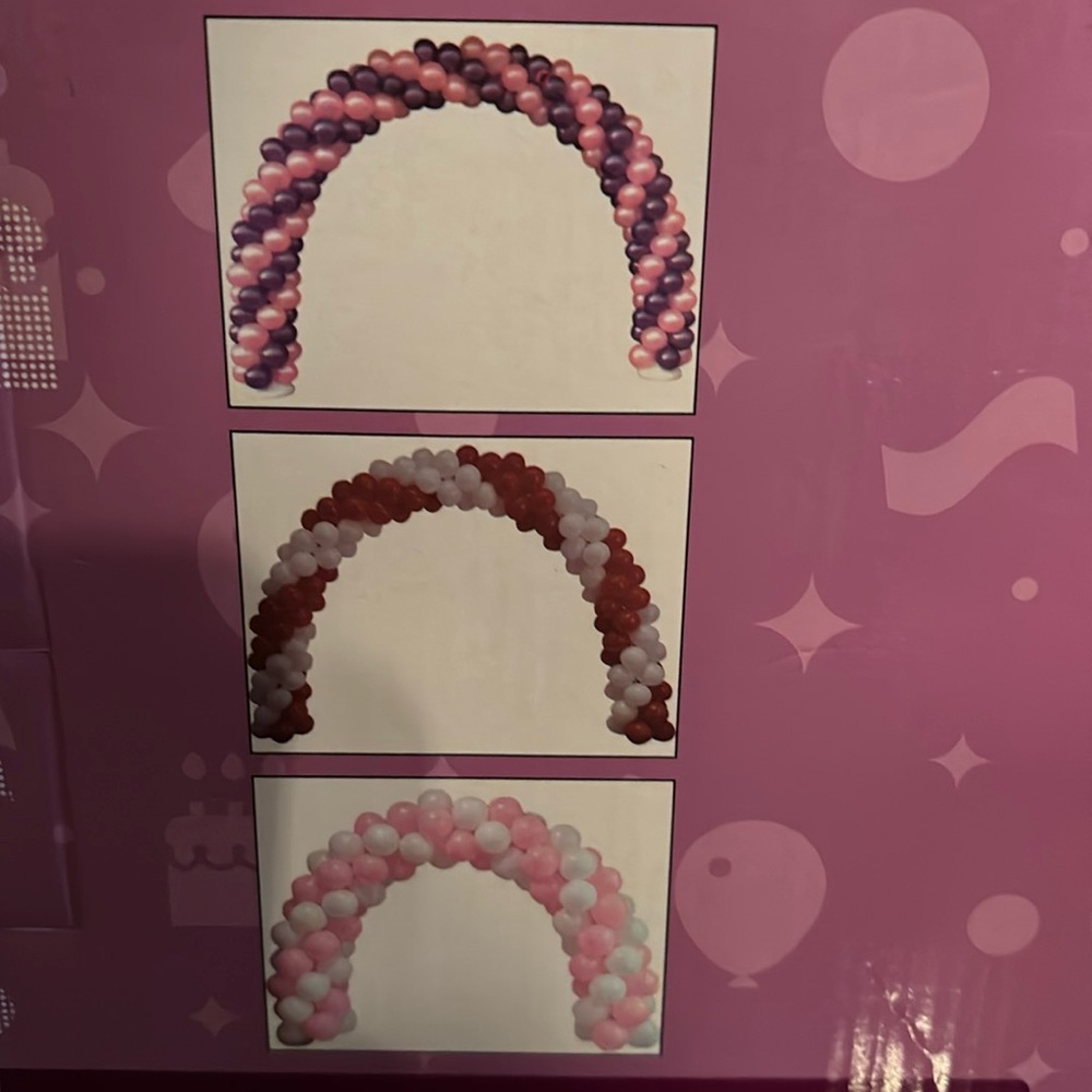 Momentum Brand Balloon Arch Kit 118” x 86.6” Used Once Very Beautiful De…